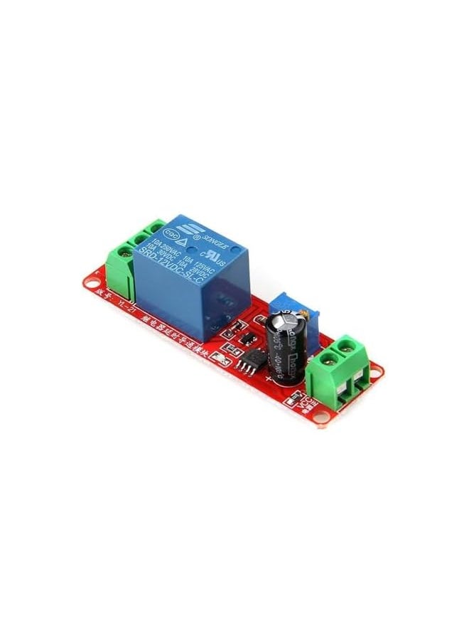 PROMASS promass 5Pcs NE555 12V DC Adjustable 0-10 Second Timer Delay Relay Switch Module Shield for Arduino Raspberry Pi  - Image 4