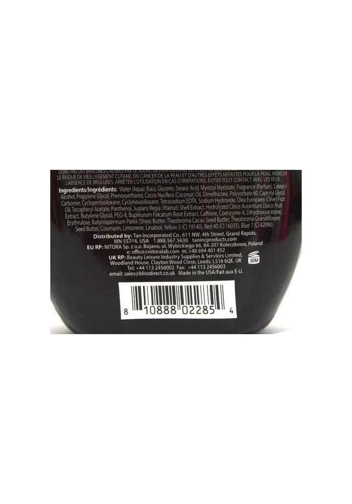 Brown Sugar Double Dark Black Chocolate Tanning Lotion 400ml - Image 4