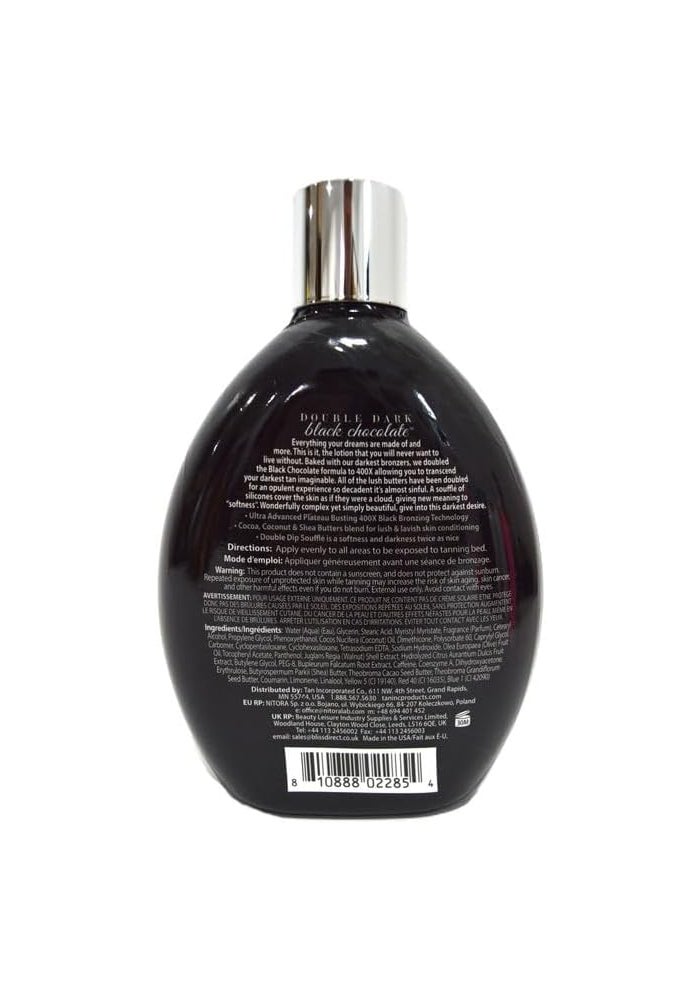 Brown Sugar Double Dark Black Chocolate Tanning Lotion 400ml - Image 3