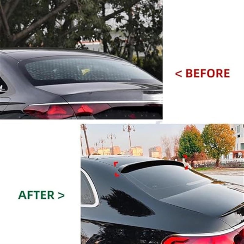 Vuzmode Gloss Black Car Spoiler for E-Class W214 2024+ - Image 2