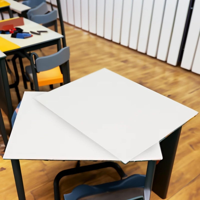 School Smart ورق لافتات، أبيض، سمك 12 نقطة، للافتات، علامات، حرف، عروض، مشاريع صفية، 11 × 14 بوصة، 25 عبوة - Image 5