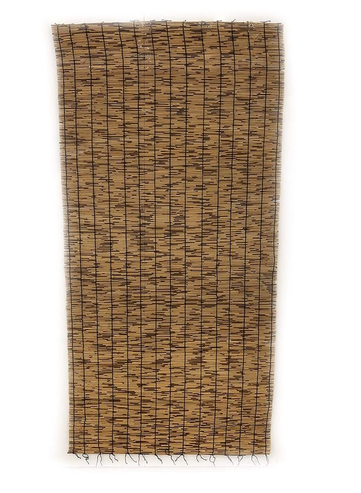 LINGWEI Bamboo Blind Natural Wooden Bamboo Blind Window Shades Blind Rolls Bamboo Curtain Window Blind Window Curtain Bamboo Roller Blind Bamboo Roll Up Shades Reed  - Image 4