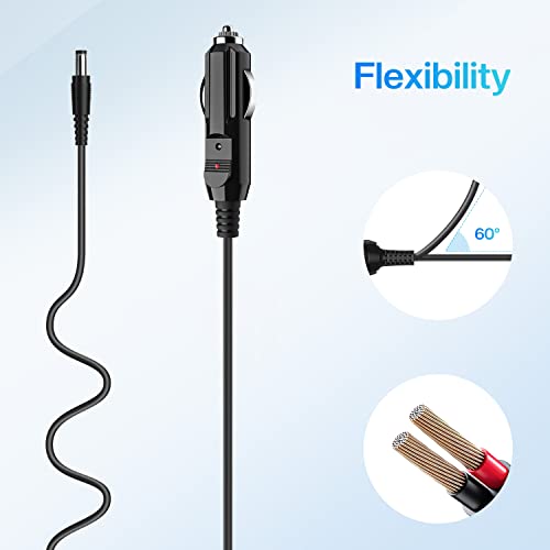 COMFIER 12V Car Adapter for All Comfier Neck Back Massage Cushion Cigarette Lighter Car Charger Adapter - Image 5