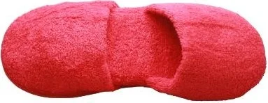Ender Home Towel Slippers Bathroom Home Hotel Maternity Slippers Non-Slip Thick Closed Toe Red-43-45