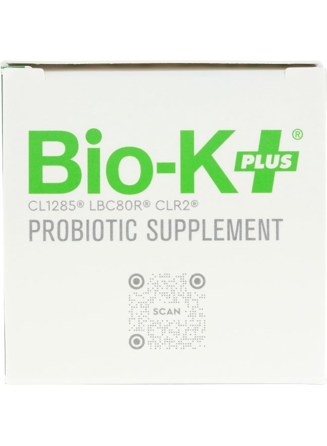 Bio-K Plus Daily Care Plus Probiotic Supplement Capsules for Adult Men and Women, 50 Billion Active Bacteria, Promotes Immune System Health - Vegan And Gluten-Free Delayed Release, 30 Capsules/Box - Image 5