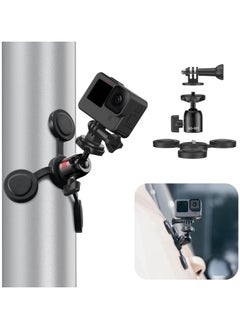 Ulanzi Camera Suction Car Mount for Action Camera - ULANZ GO-001 Triple Suction Cup Mount Flexible Suction Legs 360° Rotation Ball Head Car Boats Windshield & Window Mount for Action Camera  - Image 1