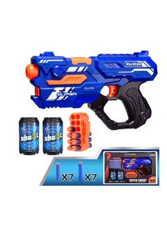 MUMS PLANET 2 in 1 water and eva bullet blaster super range soft bullet shooter gun for kids  - Image 5