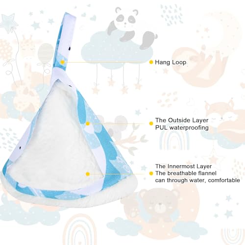 YSSPPOY 12 Pcs Peepeeteepe for Baby Boy with Storage Bag, Reusable Peepeeteepe Baby Boy with Hang Loop (6 Patterns) - Image 4