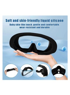 Y&D Protector Cover Set for PS VR 2, Silicone Dust-proof Cover, Head Display Face Lens Controller Covers, 4 Piece Protect VR, Sweatproof and Washable  - Image 4