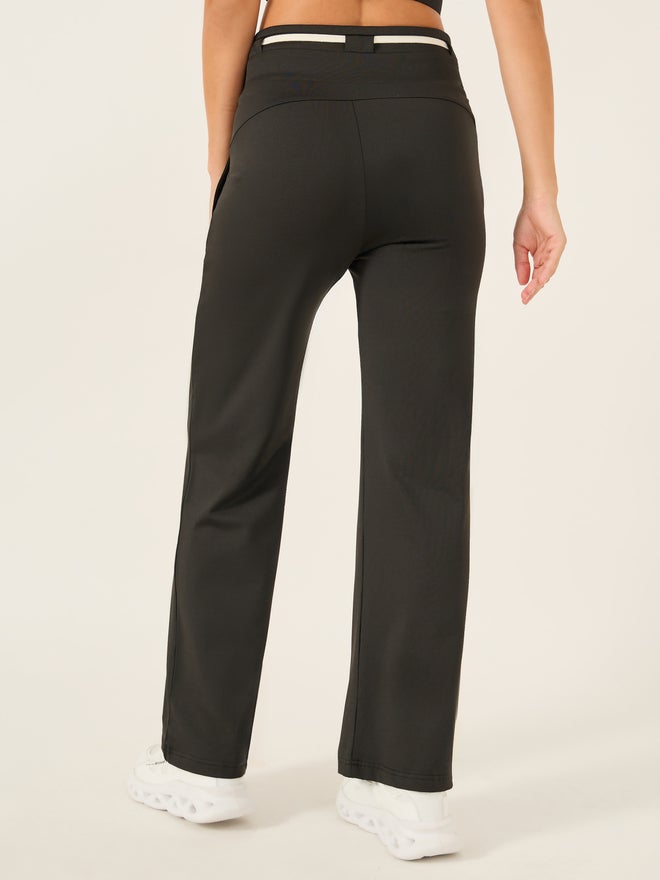 Styli Styli Active Contrast Drawstring Loose Fit Straight Pants  - Image 4