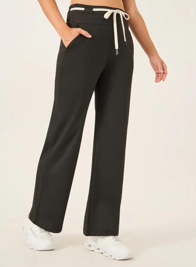 ستايلي اكتيف بنطلون ستيلي أكتيف بقصة فضفاضة وخصر برباط