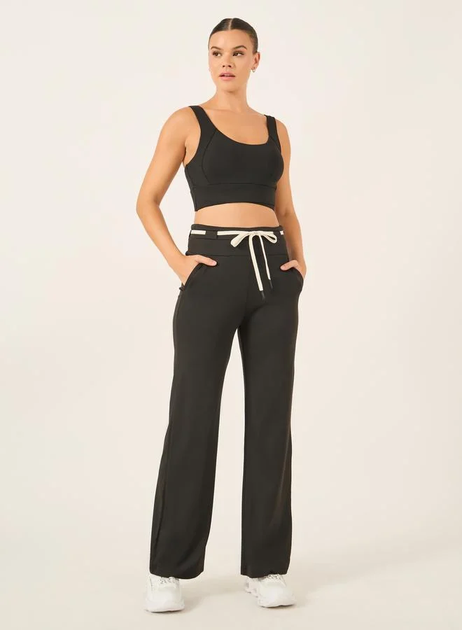 ستايلي اكتيف بنطلون ستيلي أكتيف بقصة فضفاضة وخصر برباط