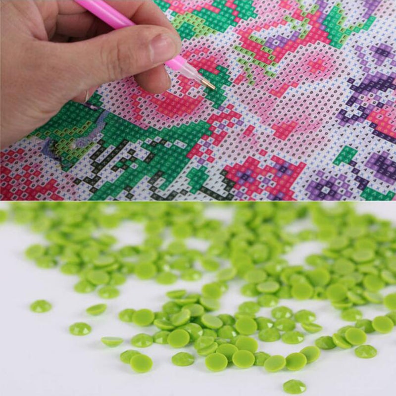 Diy Diamond Painting Kit: Full Drill Round Resin Sequins, Hd Waterproof Canvas, Vivid Fade-Proof Pattern - Relaxing Craft for Adults Beginners Home Wall Decor - Image 4