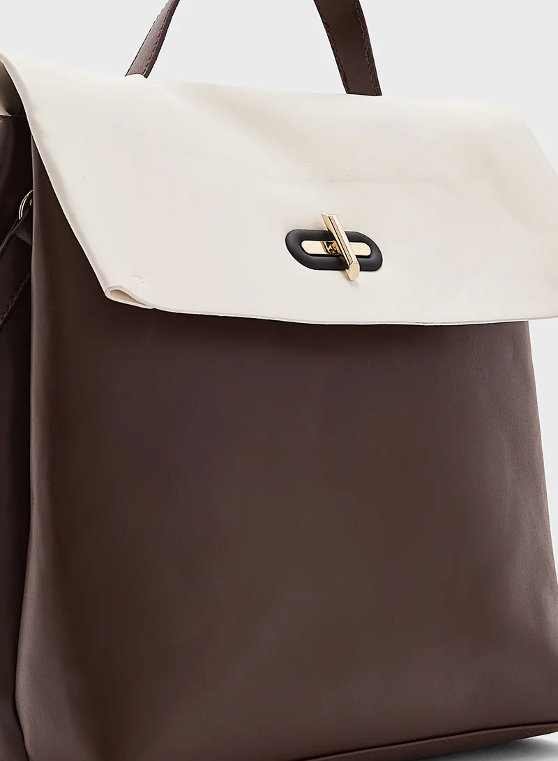ELLA Color Block Backpack