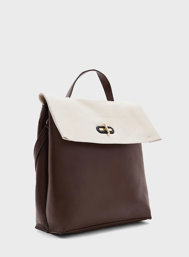 ELLA Color Block Backpack