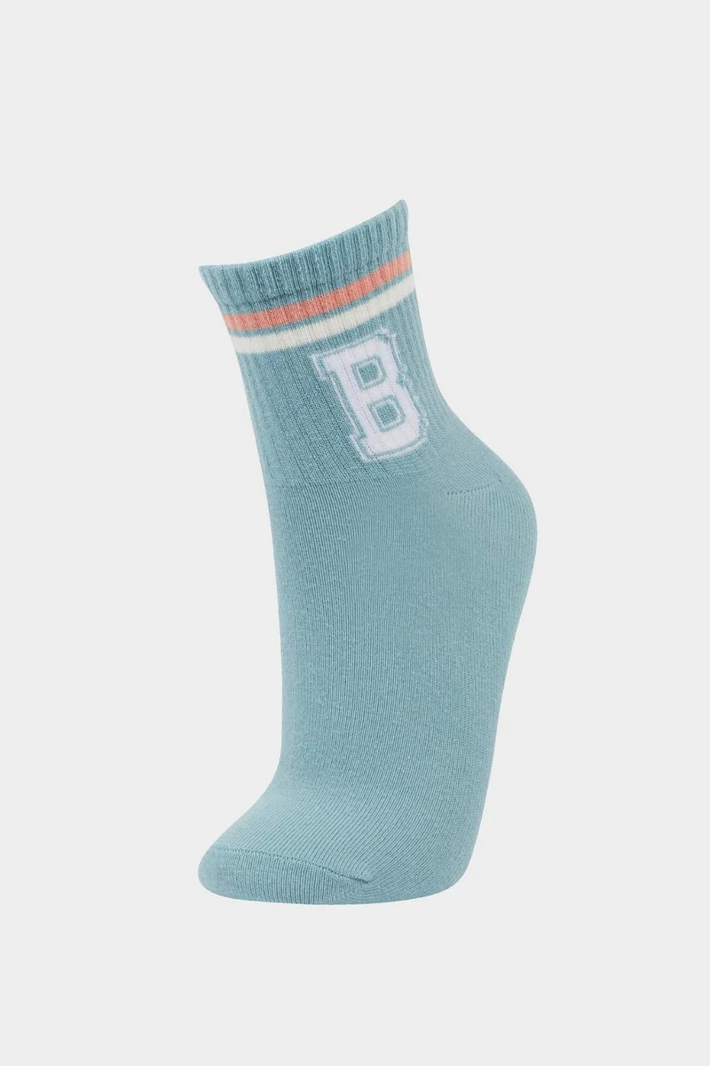 Defacto  Woman 3 piece Short Cotton Socks for Women | Best Price UAE