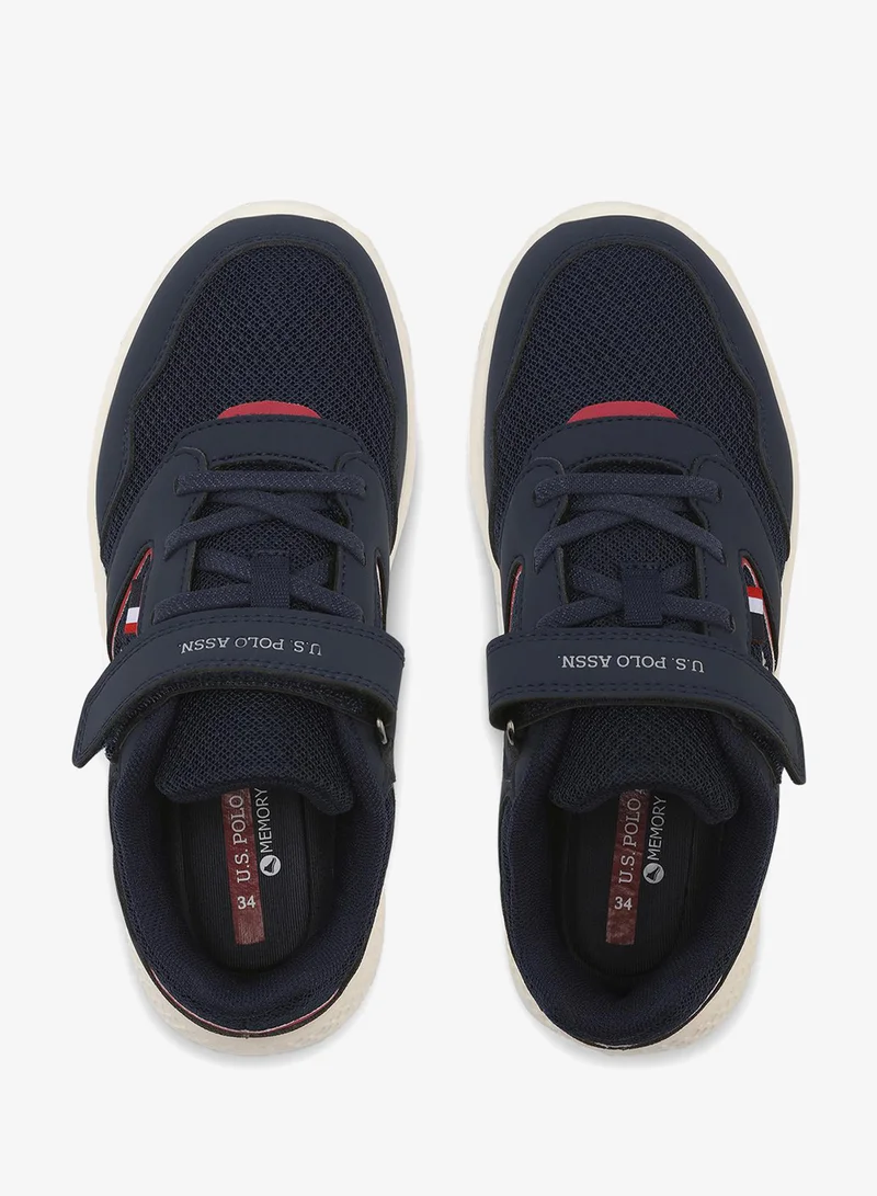 U.S. Polo Assn. 6P NAPE JR GLB 6FX BOY OD_NAVY Nape Jr Kids Casual Shoes - Navy for Men | Best Price UAE