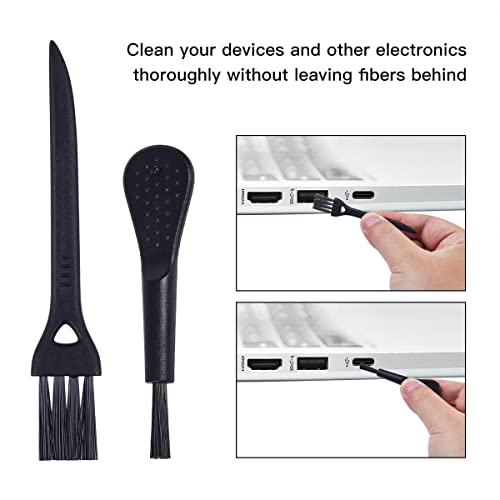 iKammo 20 Pcs USB C Dust Plugs Cover for iPhone 17 Pro/Pro Max/Air/ 16/15 Series, Samsung Galaxy S25 S24 S23, Type C Charging Port Plug Cover with 2 Cleaning Brush - Image 5
