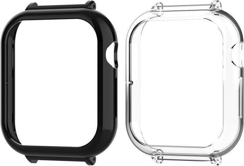 Black Protective Case for Watch 5 Shockproof Scratch Guard Thin Comfort Wear - Image 5