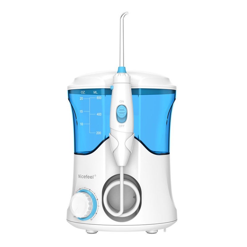 White Water Flosser Large Capacity 10 Pressure Settings 7 Nozzles Electric Oral Irrigator Power Supply 110V 220V - Image 5