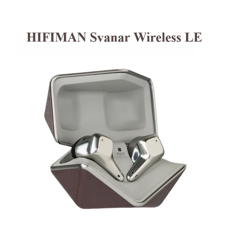 Hifiman Svanar Wireless LE Bluetooth Hi-Fi Earbuds with Himalaya Dac, Ipx5 Waterproof and Anc, Brown - Image 1