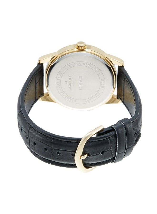 CASIO Men Enticer Series Analog Watch MTP-V001GL-7BUDF - 38 mm - Black - Image 2