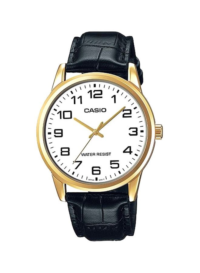 CASIO Men Enticer Series Analog Watch MTP-V001GL-7BUDF - 38 mm - Black - Image 1