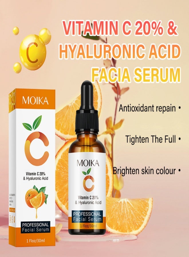 مويكا خلاصة فيتامين سي للوجه (ممتاز) لترطيب الوجه - 30 مل - Image 2