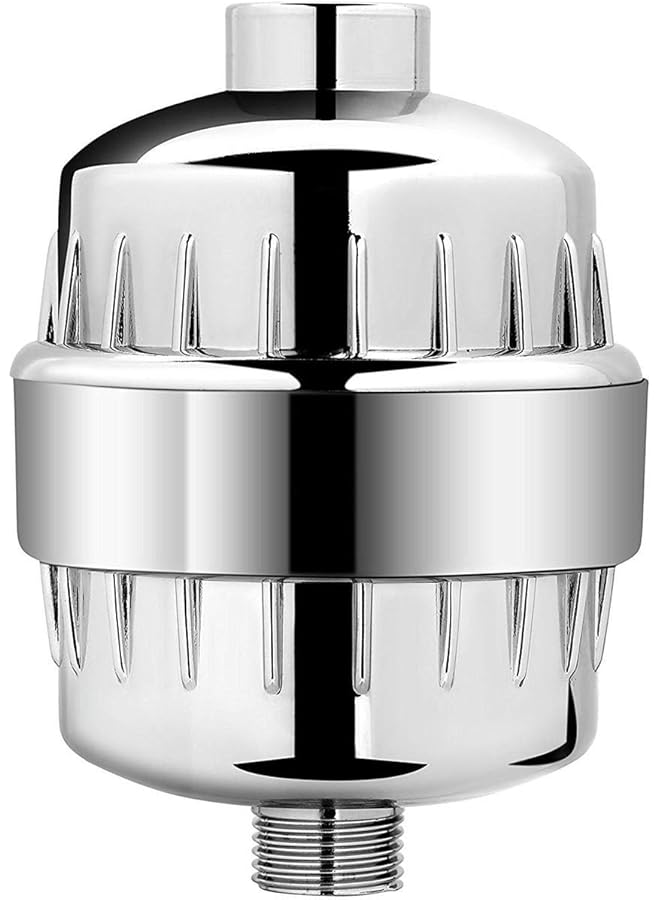 The Bros 15 Stage Shower Head Water Purifier System, Shower Filter,Gray - Image 1