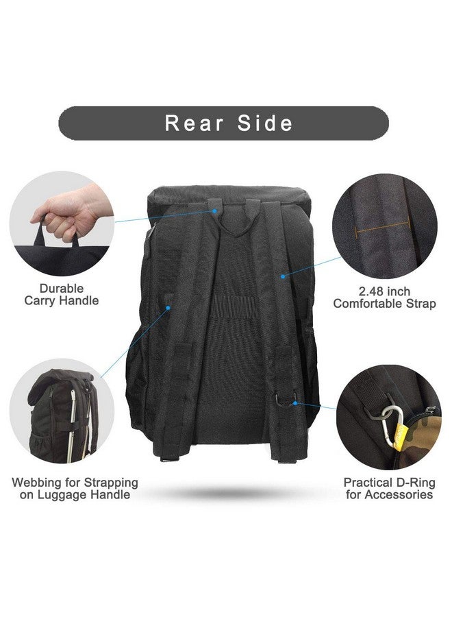 إيرلاب حقيبة ظهر Airlab Rucksack للسفر والتنزه والتخييم في الهواء الطلق للرجال والنساء، حقيبة ظهر كبيرة وخفيفة الوزن - Image 3