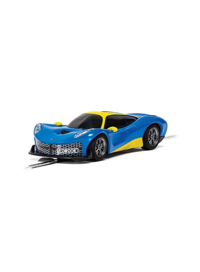 Scalextric Rasio C20 Blue and Yellow 1:32 Slot Race Car C4141 - Image 1