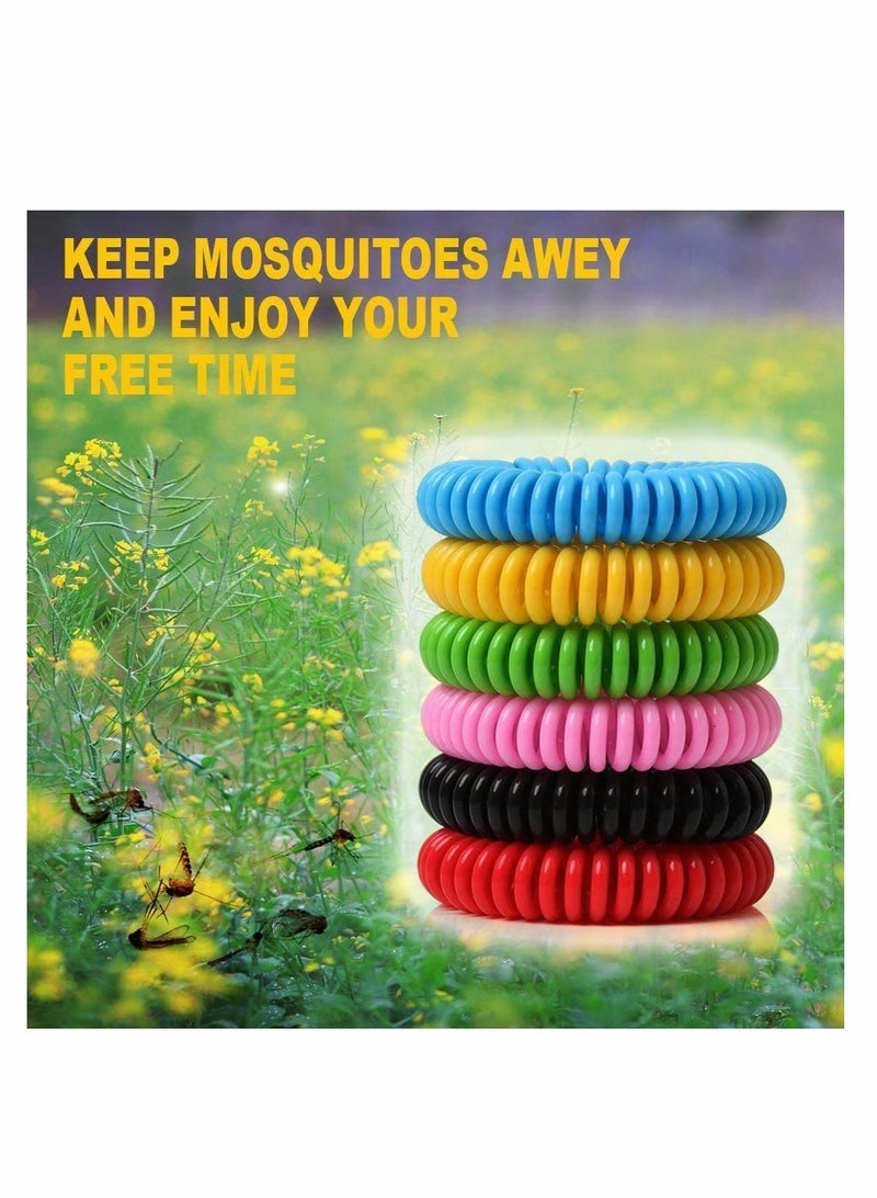 KASTWAVE 12 Pack Reusable Bracelet Natural And Waterproof Wrist Bands For Children And Adults Nature Citronella Lemongrass And Eucalyptus Individually Wrapped Travel Protection Outdoor Indoor - Image 2