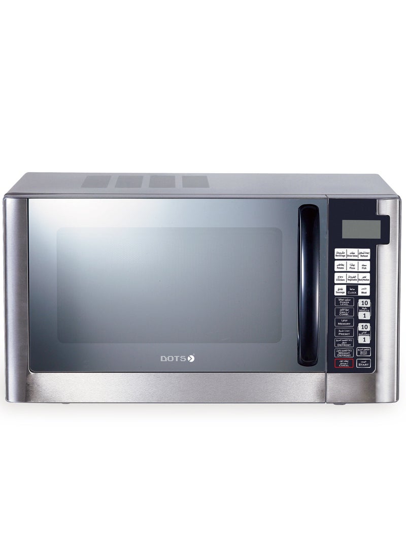 دوتس ميكروويف رقمي بسعة 30 لتر – بقوة 1400 واط – وظيفة الشواء وإذابة التجميد – مؤقت رقمي – مفتاح ذكي – تصميم عصري -MOD-30L