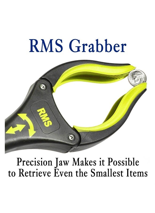 RMS 2-Pack 34 Inch and 21 Inch Grabber Reacher with Rotating Jaw - Mobility Aid Reaching Assist Tool  - Image 4