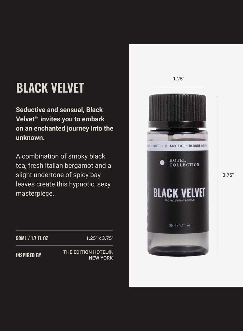 Hotel Collection Black Velvet Pro-Pod Oil Blend - Hotel Inspired for Luxury Essential Oil Diffusers - Aromatherapy Scent Diffuser Oil - Blonde Woods, Rose, and Black Fig  - Image 3