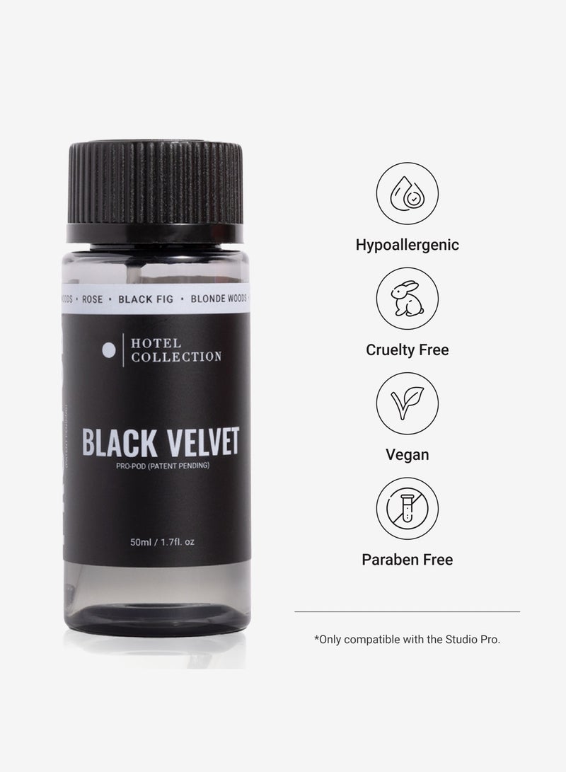 Hotel Collection Black Velvet Pro-Pod Oil Blend - Hotel Inspired for Luxury Essential Oil Diffusers - Aromatherapy Scent Diffuser Oil - Blonde Woods, Rose, and Black Fig  - Image 2