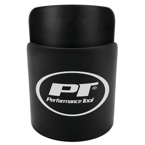 Performance Tool W12525 Black Magnetic Cup Caddy, Organizer Magnet for Bottles, Screwdrivers, Pencils - Image 2