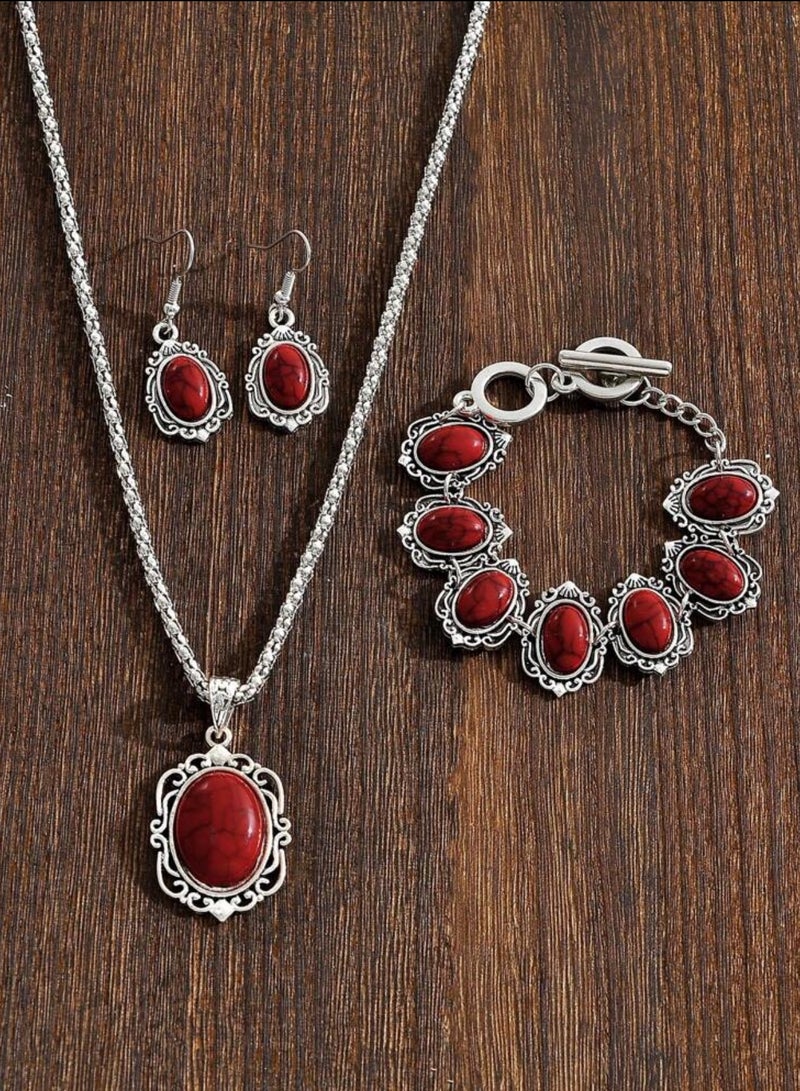 Equal Elegant & High Quality Heritage Women's Jewellery Set - Image 2
