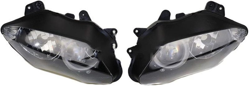QASULER Motorcycle Headlight Assembly for YZF-R1 2007-2008 - Image 1