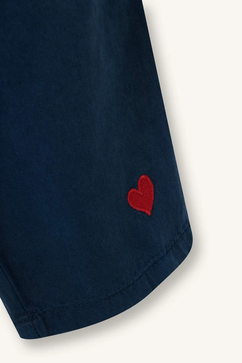 ديفاكتو Wide Leg Embroidered Gabardine Trousers