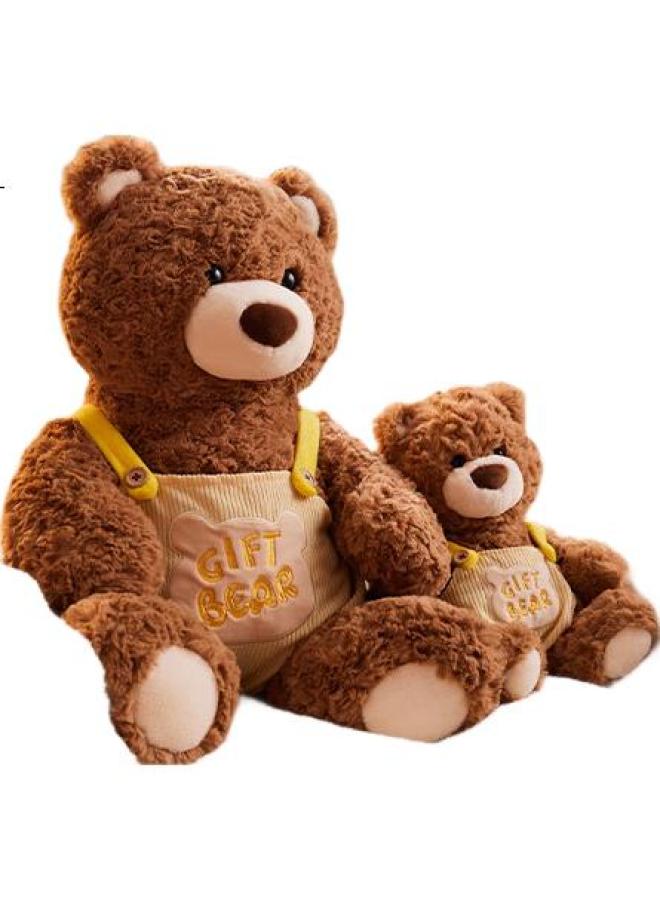 Miniso Jifu Teddy Bear Overalls Sitting Posture Plush Toy Doll Bear Doll Pillow Birthday Gift For Girls - Image 1