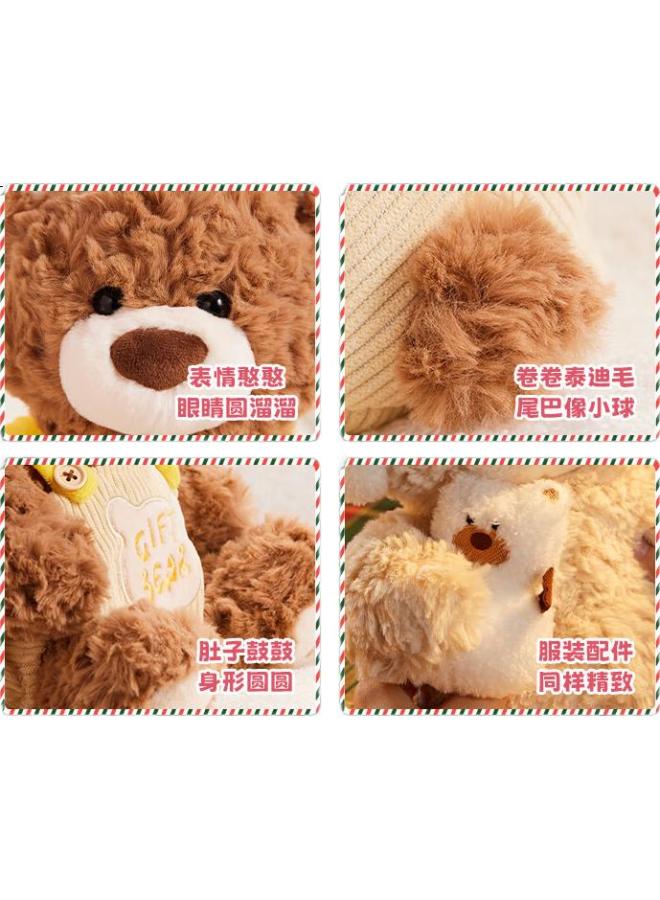Miniso Jifu Teddy Bear Overalls Sitting Posture Plush Toy Doll Bear Doll Pillow Birthday Gift For Girls - Image 2