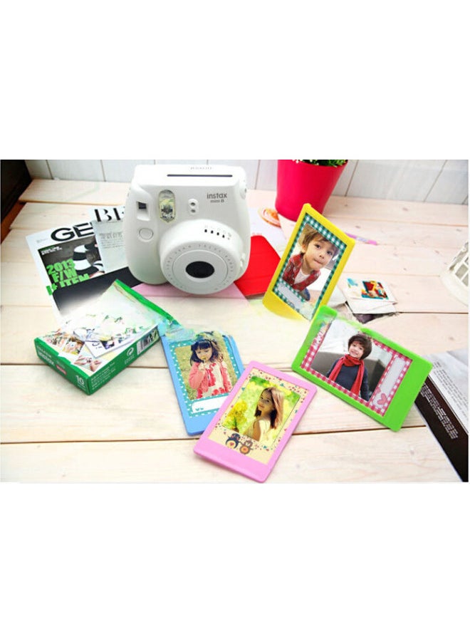 Generic POLARIDE Mini9/8 +/8 Retro Camera Bag Album Sticker Filter Photo Frame Accessories Set 12-in -1 Set-Color:Black  - Image 3
