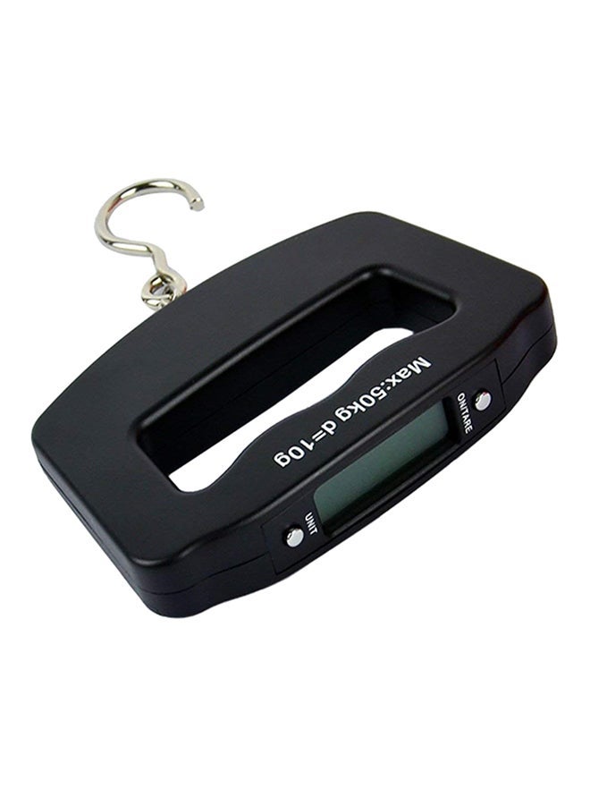 NIBEMINENT LCD Portable Luggage Weighing Scale Black - Image 1
