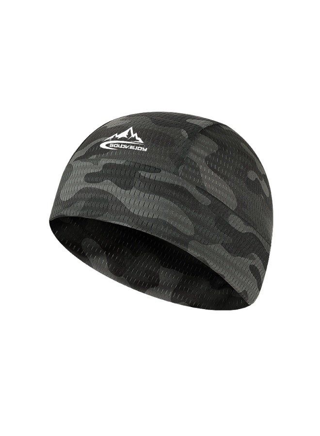 Mountain Breathable Camouflage Sports Beanie Lightweight Build Multifunctional Design for Dynamic Comfort Focused Active Lifestyles - Image 3