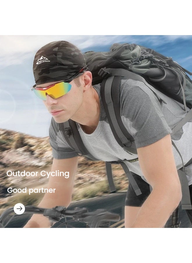 Mountain Breathable Camouflage Sports Beanie Lightweight Build Multifunctional Design for Dynamic Comfort Focused Active Lifestyles - Image 1