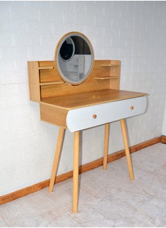 Dressing Table Makeup Mirror With Lights And Drawers