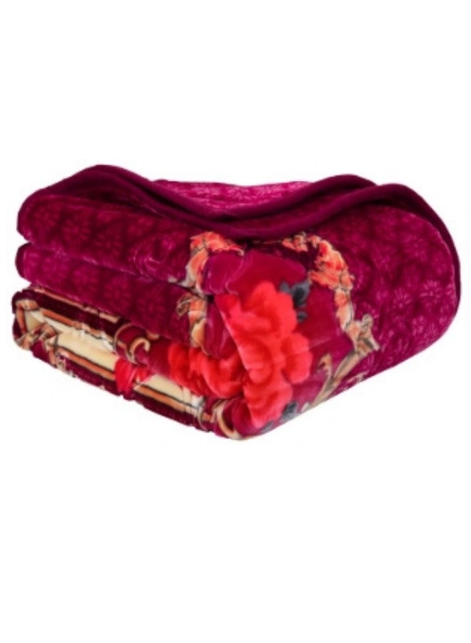 SMART HOME Soft and warm heavy winter blanket with a comfortable silky feel, double bed blanket measuring 200X240 cm and weighing 6 kg, super soft double layer blanket made of high quality materials - Image 3