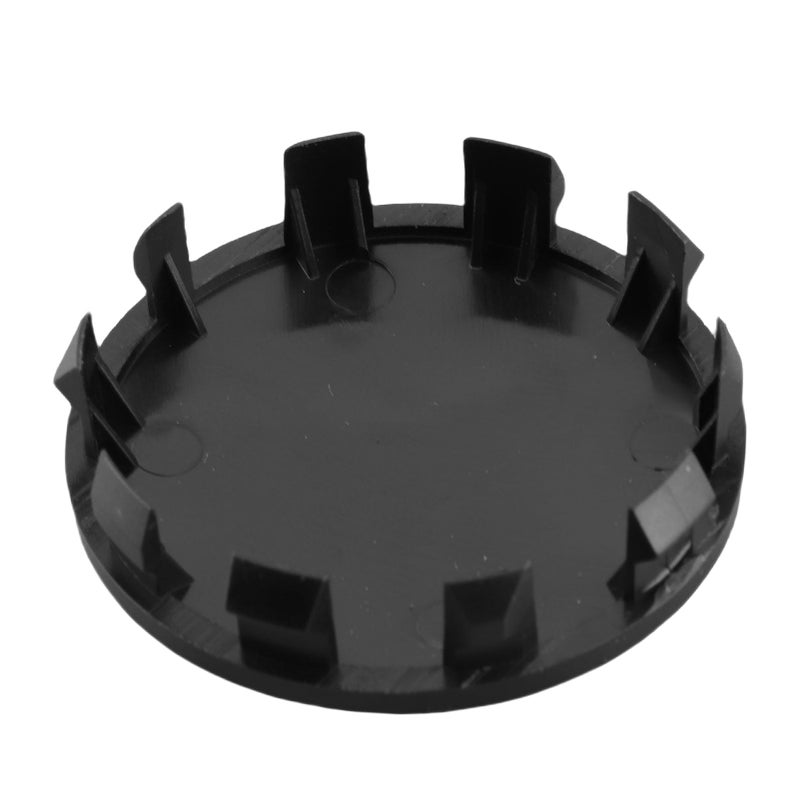 Glossy Black Wheel Center Caps 56 5mm Outer Diameter 53mm Inner Diameter ABS Metal Hub Caps Replacement - Image 2