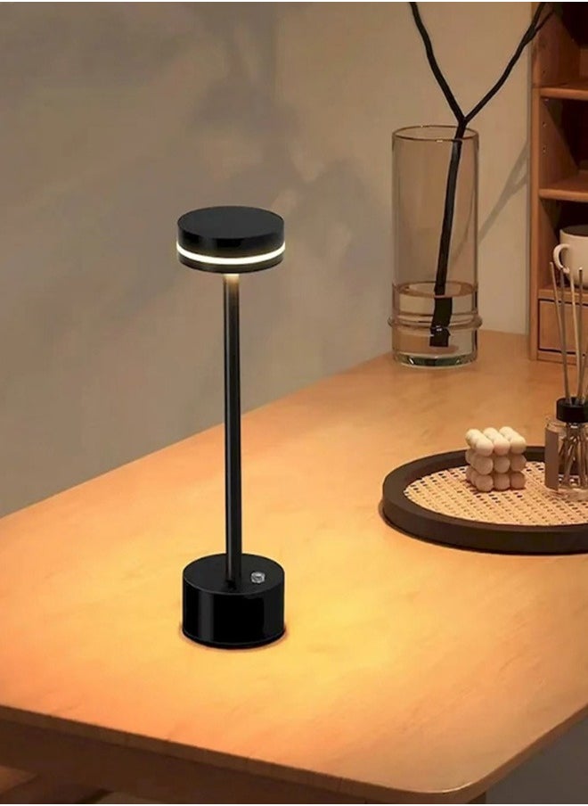 Bukela - Wireless Table Lamp With A Slim Angle Great Light Integrated LED Light Source 1200 mA Lamp Black Color - Image 1